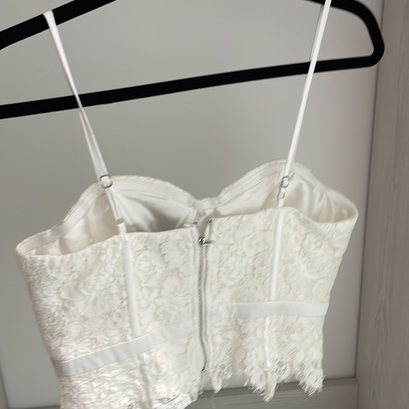 Forever 21 lace and silk top - Picture 4 of 9